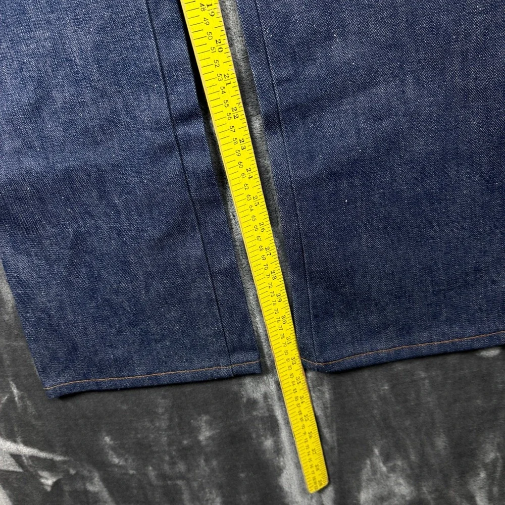 Wrangler Jeans Mens 28x34 Blue Excellent Vintage No Fault Flare Leg USA Made